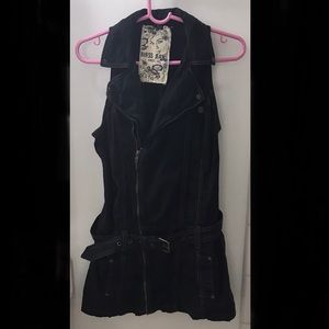 Official Black **GUESS** Zip-up Dress